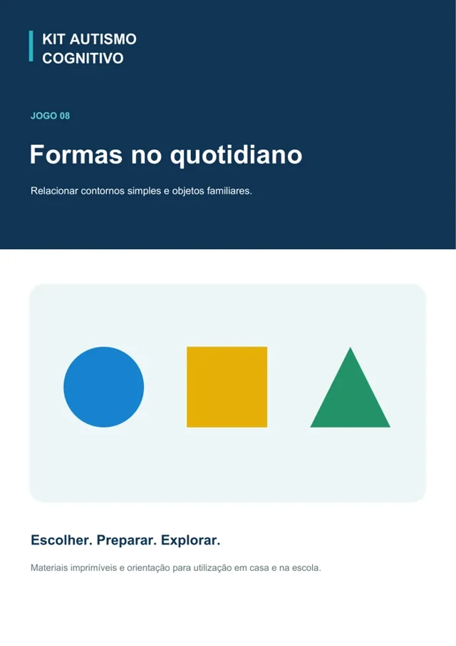 Capa do jogo Formas no quotidiano