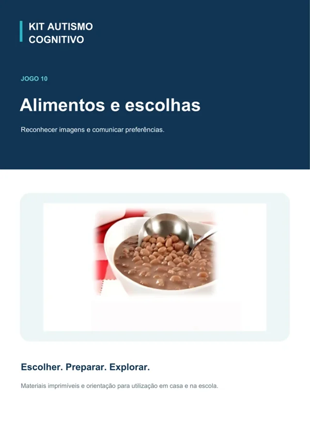 Capa do jogo Alimentos e escolhas